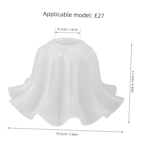 ORFOFE 2 Stück Acryl Lampenschirme mit Blumenmuster Weiße Lampenschirme für Wandlampen Deckenleuchten und Stehlampen Langlebige und Vielseitige Lampenschirm ersatzteile für Wohnzimmer ORFOFE 2 Stück Acryl Lampenschirme mit Blumenmuster Weiße Lampenschirme für Wandlampen Deckenleuchten und Stehlampen Langlebige und Vielseitige Lampenschirm ersatzteile für Wohnzimmer von ORFOFE