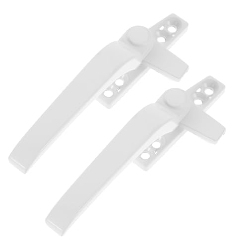 ORFOFE 2 Stück Aluminium Fenstergriff Set Modernes Design Linker Rechter Griff Robuste Legierung Einfacher Austausch für Glasfenster von ORFOFE