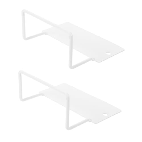 ORFOFE 2 Stück Antirutsch Matratzenhalter Weiß Verstellbar Metall Bettrahmen Gasket Stabilisiert Matratze Verhindert Verrutschen Für Boxspringbett Sofa und Verstellbare Betten von ORFOFE