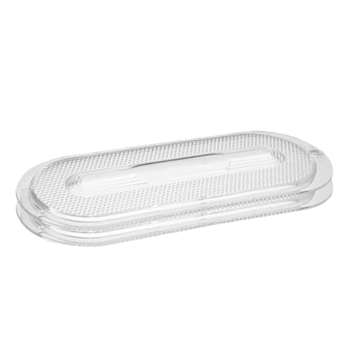 ORFOFE 2 Stück Dunstabzugshauben Lampenabdeckung Oval Lichtdiffusor Ersatz Lichtscheibe Langlebig Einfach zu Wechseln für Küchenhauben Beleuchtung ORFOFE 2 Stück Dunstabzugshauben Lampenabdeckung Oval Lichtdiffusor Ersatz Lichtscheibe Langlebig Einfach zu Wechseln für Küchenhauben Beleuchtung von ORFOFE