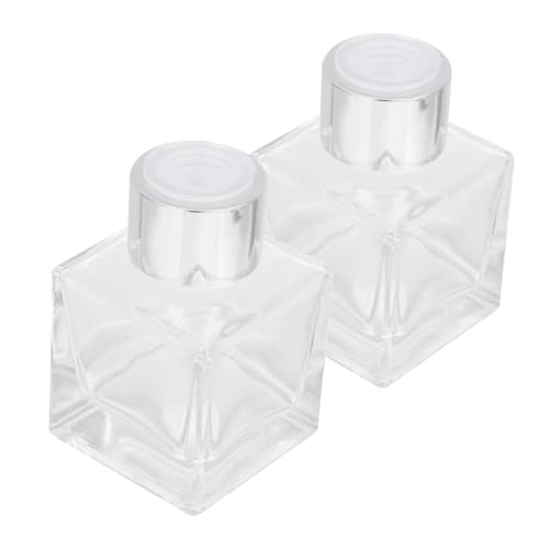ORFOFE 2 Stück Glas Diffuser Flaschen Quadratisch Transparent Nachfüllbar Aromatherapie Duftöl Flasche für Home Decor Aroma Diffuser mit Breitem Hals Wiederverwendbar Zufällige Farbe ORFOFE 2 Stück Glas Diffuser Flaschen Quadratisch Transparent Nachfüllbar Aromatherapie Duftöl Flasche für Home Decor Aroma Diffuser mit Breitem Hals Wiederverwendbar Zufällige Farbe von ORFOFE