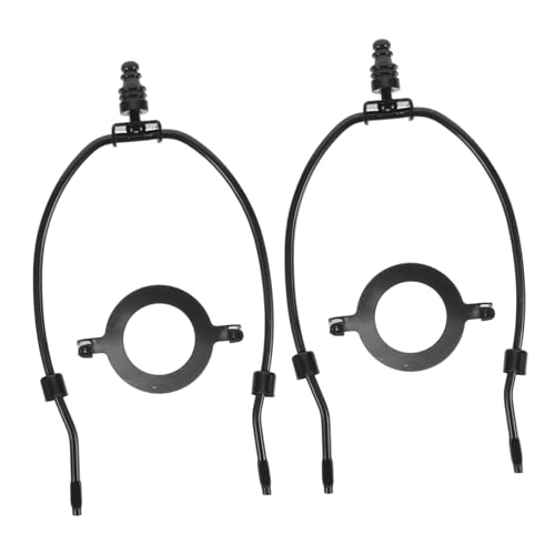 ORFOFE 2 Stück Lampenschirmhalter Teiliges Lampenfassung Lampenschirm Ersatzteile Abnehmbar DIY Lampenschirmhalterung für Tischlampen Einfach zu Montieren Minimalistisches Design Passend von ORFOFE