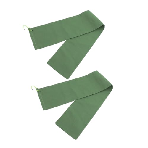 ORFOFE 2 Stück Lange Wiederverwendbare Sandsäcke aus Robustem Canvas Hohe Kapazität für Effektiven Hochwasserschutz Zuhause Stabile Flutschutzbarrieren Wasserabsorbierende Rohre von ORFOFE