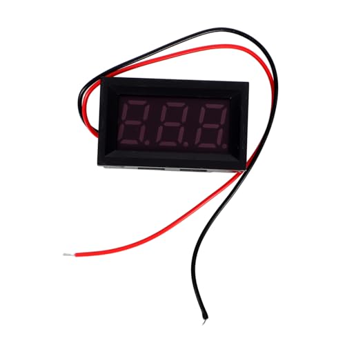 ORFOFE 2 Stück Mini LED Voltmeter Stelliges Digital Panel Dc Spannungsmesser mit Roter LED Anzeige Präzises Messgerät für Leiterplatten Klar Ablesbares Display Vielseitig Einsetzbar ORFOFE 2 Stück Mini LED Voltmeter Stelliges Digital Panel Dc Spannungsmesser mit Roter LED Anzeige Präzises Messgerät für Leiterplatten Klar Ablesbares Display Vielseitig Einsetzbar von ORFOFE