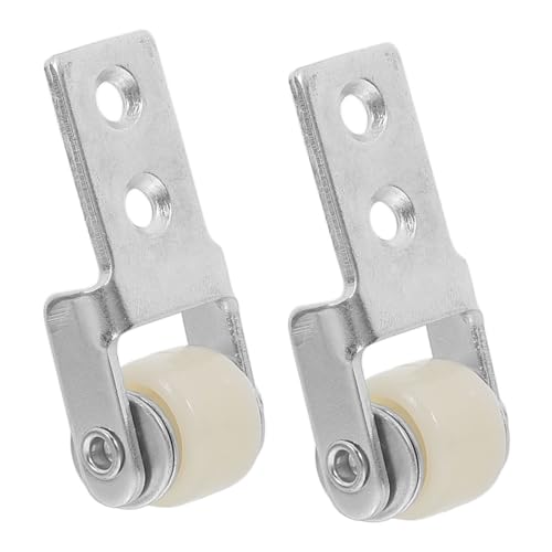 ORFOFE 2 Stück Möbelrollen Weiß Nylon Pulley Wheel Schiebetürrolle Silent Silent Verschleißfest Möbel Schiebetürrolle Ersatz für Schranktüren und Kleiderschränke ORFOFE 2 Stück Möbelrollen Weiß Nylon Pulley Wheel Schiebetürrolle Silent Silent Verschleißfest Möbel Schiebetürrolle Ersatz für Schranktüren und Kleiderschränke von ORFOFE