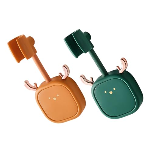 ORFOFE 2 Stück Praktische Duschkopfhalterung No Punch Design Wiederverwendbar für Badezimmer Stabiler Sprinkler Halter Geeignet für Glatte Oberflächen Grün Orange ORFOFE 2 Stück Praktische Duschkopfhalterung No Punch Design Wiederverwendbar für Badezimmer Stabiler Sprinkler Halter Geeignet für Glatte Oberflächen Grün Orange von ORFOFE