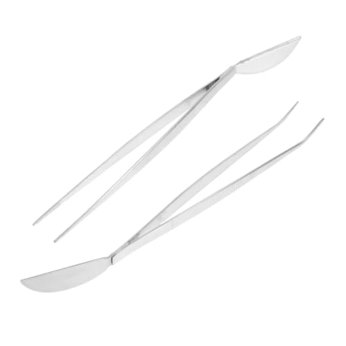 ORFOFE 2 Stück Teiliges Bonsai Pinzetten Rostfreiem Edelstahl Praktische Gartenwerkzeuge mit Ergonomischem Griff Flexibel und Rostfrei für Sukkulentenpflege und Moosentfernung Geeignet ORFOFE 2 Stück Teiliges Bonsai Pinzetten Rostfreiem Edelstahl Praktische Gartenwerkzeuge mit Ergonomischem Griff Flexibel und Rostfrei für Sukkulentenpflege und Moosentfernung Geeignet von ORFOFE