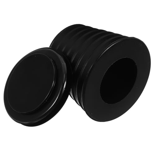 ORFOFE 2 Stück Teiliges Gartentisch Sonnenschirm Lochstopfen aus Robustem Material mit Schützendem Deckel Windfest Geformter Sonnenschirm Keil für Terrassentisch Schirmloch Wetterfest von ORFOFE