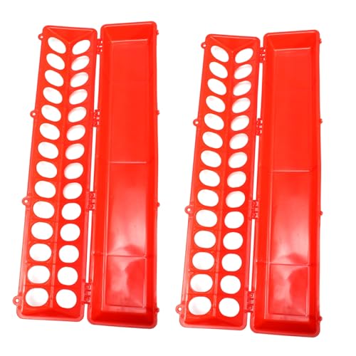 ORFOFE 2 Stück Teiliges Geflügelfuttertrog aus Robustem Langlebig und Geruchlos Leicht zu Reinigen Anti spritzend Verschleiß Widerstandsfähig für Hühner Enten und Gänse in ORFOFE 2 Stück Teiliges Geflügelfuttertrog aus Robustem Langlebig und Geruchlos Leicht zu Reinigen Anti spritzend Verschleiß Widerstandsfähig für Hühner Enten und Gänse in von ORFOFE