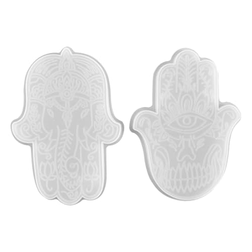 ORFOFE 2 Stück Teiliges Hand Silikonform Flexible Epoxidharz Gießform Wiederverwendbar Leicht zu Reinigen DIY Basteln Dekoform für Harz und Retro Muster Handliche ORFOFE 2 Stück Teiliges Hand Silikonform Flexible Epoxidharz Gießform Wiederverwendbar Leicht zu Reinigen DIY Basteln Dekoform für Harz und Retro Muster Handliche von ORFOFE