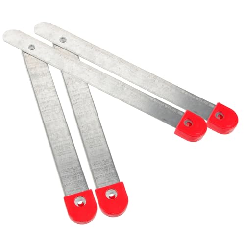 ORFOFE 2 Stück Teiliges Klappstufenleiter Zubehör Stabile Leiterverbindung Scharnier aus Verzinktem Aluminium mit Schnellverschluss für Sichere Leiterfixierung von ORFOFE