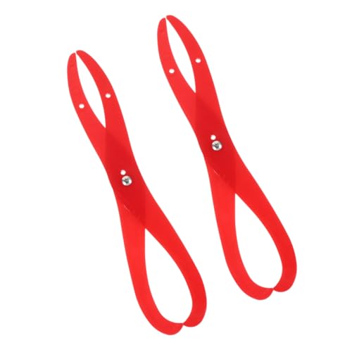 ORFOFE 2 Stück Teiliges Kunststoff Messschieber Skulptur Messwerkzeug für Töpferbedarf Langlebiges Tonmodellierwerkzeug für Präzise Keramikvermessung Kompaktes Töpferzubehör in Rot ORFOFE 2 Stück Teiliges Kunststoff Messschieber Skulptur Messwerkzeug für Töpferbedarf Langlebiges Tonmodellierwerkzeug für Präzise Keramikvermessung Kompaktes Töpferzubehör in Rot von ORFOFE