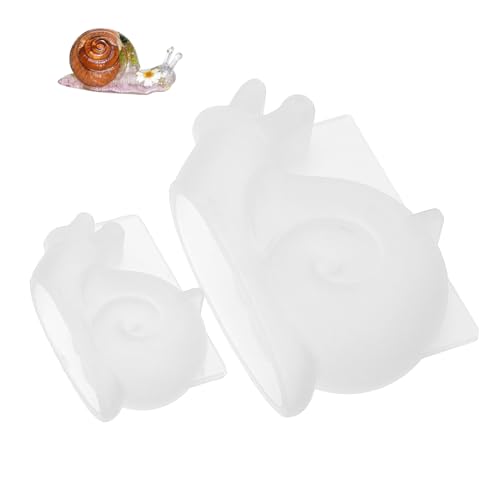 ORFOFE 2 Stück Teiliges Silikonform Schneckenform Flexibel Langlebig für DIY Gießen Epoxidharz Basteln Haustierdeko für Handwerk und Kreative Wohnraumgestaltung ORFOFE 2 Stück Teiliges Silikonform Schneckenform Flexibel Langlebig für DIY Gießen Epoxidharz Basteln Haustierdeko für Handwerk und Kreative Wohnraumgestaltung von ORFOFE