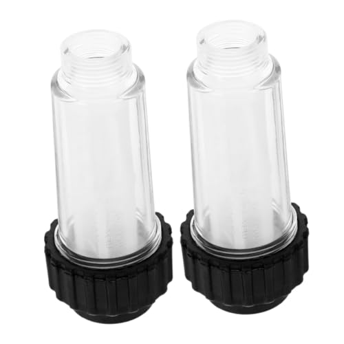 ORFOFE 2 Stück Teiliges Wasserfilter Hochdruckreiniger Einlassfilter mit Effizientem Sieb zur Entfernung von Wasserverunreinigungen Einfache Kompatibel mit Waschmaschinen und Wohnmobil ORFOFE 2 Stück Teiliges Wasserfilter Hochdruckreiniger Einlassfilter mit Effizientem Sieb zur Entfernung von Wasserverunreinigungen Einfache Kompatibel mit Waschmaschinen und Wohnmobil von ORFOFE