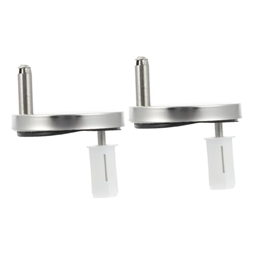 ORFOFE 2 Stück Toilettensitz Scharnier Schrauben Ersatz Befestigung Robust Stabil aus Eisen und Kunststoff für Wc Klodeckel Fixierung Schnellmontage ORFOFE 2 Stück Toilettensitz Scharnier Schrauben Ersatz Befestigung Robust Stabil aus Eisen und Kunststoff für Wc Klodeckel Fixierung Schnellmontage von ORFOFE
