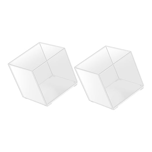 ORFOFE 2 Stück Transparenter Großer Hydroponik Pflanzenbehälter aus Kunststoff Ökologisches Mikrolandschaftsgefäß für Sukkulenten Einfacher Pflanzcontainer für Schreibtischdekoration und ORFOFE 2 Stück Transparenter Großer Hydroponik Pflanzenbehälter aus Kunststoff Ökologisches Mikrolandschaftsgefäß für Sukkulenten Einfacher Pflanzcontainer für Schreibtischdekoration und von ORFOFE