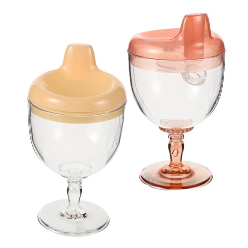 ORFOFE 2 Stück Trinkbecher Kunststoff Ergonomisches Design für Kleinkinder Bruchsicher Vielseitig Einsetzbar als Wasser oder Saftbecher Design für Spielerisches Trinken ORFOFE 2 Stück Trinkbecher Kunststoff Ergonomisches Design für Kleinkinder Bruchsicher Vielseitig Einsetzbar als Wasser oder Saftbecher Design für Spielerisches Trinken von ORFOFE