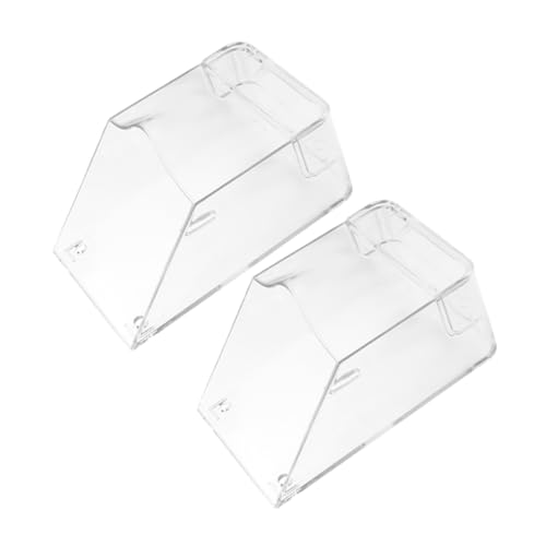 ORFOFE 2 Stück Türklingel Wetterschutzabdeckung Für Türklingel Kabelloser Türklingelschutz Schutzabdeckung Abdeckplatte Abdeckung von ORFOFE