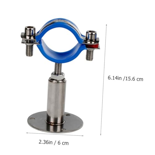 ORFOFE 2 Stück Verstellbare Schlauchschellen aus Edelstahl Stabile Rohrschellen für Wasserschläuche Gas und Kraftstoffrohre Korrosionsbeständige Klemmen Ø Vielseitig für Auto und von ORFOFE
