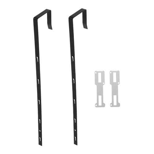 ORFOFE 2 Stück Verstellbare Türspiegelhalter aus Metall Robuste Türhaken für Spiegel und Kleidung Platzsparendes Einfach zu Installierendes Aufhängesystem für Kompakte Räume ORFOFE 2 Stück Verstellbare Türspiegelhalter aus Metall Robuste Türhaken für Spiegel und Kleidung Platzsparendes Einfach zu Installierendes Aufhängesystem für Kompakte Räume von ORFOFE