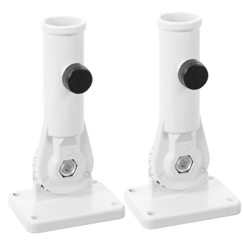 ORFOFE 2 Stück Verstellbare Wandhalterung für Fahnenmast Teiliges Rostfrei Wetterbeständig Multifunktionale Halterung für Außenbereich und Displayflaggen ORFOFE 2 Stück Verstellbare Wandhalterung für Fahnenmast Teiliges Rostfrei Wetterbeständig Multifunktionale Halterung für Außenbereich und Displayflaggen von ORFOFE