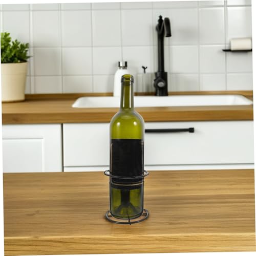 ORFOFE 2 Stück Wandmontiertes Weinregal aus Robustem Metall Einzelne Flasche Halterung Platzsparend Verschleißfest für Bar Wohnzimmer und Heimdekoration ORFOFE 2 Stück Wandmontiertes Weinregal aus Robustem Metall Einzelne Flasche Halterung Platzsparend Verschleißfest für Bar Wohnzimmer und Heimdekoration von ORFOFE