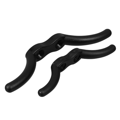 ORFOFE 2 Stücke Flaggenmast Haken mit Edelstahl Schrauben Langlebiger Nylon Flaggenseil Halter für Boots und Planenseile Einfache Anbringung zur Befestigung von Fahnen und Segeltuch von ORFOFE