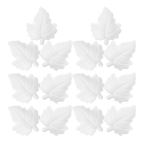 ORFOFE 20 Stück Teiliges DIY Schaumstoff blattmodell Unbemalte Blattform für Bastelprojekte Leicht Bemalbar Glatte Oberfläche für Herbstblätter und Kreative Kunsthandwerke von ORFOFE