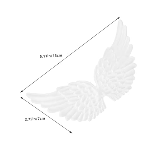 ORFOFE 20 Stück Teiliges Engelsflügel Stoffpatches Weiß Leichte Applikationen zum Aufnähen für DIY Kleidung Rucksäcke Kostüm Partydekoration Vielseitig Einsetzbar für Kreative ORFOFE 20 Stück Teiliges Engelsflügel Stoffpatches Weiß Leichte Applikationen zum Aufnähen für DIY Kleidung Rucksäcke Kostüm Partydekoration Vielseitig Einsetzbar für Kreative von ORFOFE