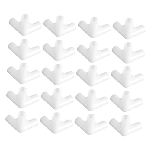 ORFOFE 20 Stück Teiliges Kunststoff Zeltverbinder Innenmaß Dreifach Eckverbinder für Pavillon Flexibler Canopy Fitting Ersatz für Outdoor Zeltgestänge Robust und Korrosionsbeständig ORFOFE 20 Stück Teiliges Kunststoff Zeltverbinder Innenmaß Dreifach Eckverbinder für Pavillon Flexibler Canopy Fitting Ersatz für Outdoor Zeltgestänge Robust und Korrosionsbeständig von ORFOFE