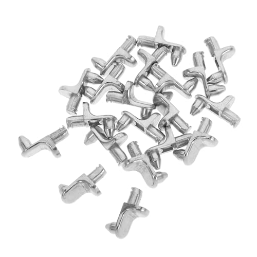 ORFOFE 20 Stück Teiliges Möbel Regalbodenträger Lochmaß aus Legierungs Doppelstiften Einfache Montage Stilvolle Glasbodenhalter für Küchenschränke und Möbelaufbewahrung ORFOFE 20 Stück Teiliges Möbel Regalbodenträger Lochmaß aus Legierungs Doppelstiften Einfache Montage Stilvolle Glasbodenhalter für Küchenschränke und Möbelaufbewahrung von ORFOFE