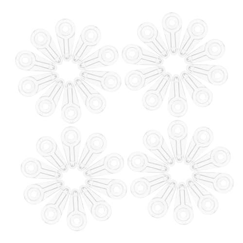 ORFOFE 200 Sätze Teiliges Glashalter klemmen und Schrauben Transparente Glas Spiegelfixierungen für Schranktüren Befestigung für Verschiedene Glasstärken Unsichtbar und Stabil für ORFOFE 200 Sätze Teiliges Glashalter klemmen und Schrauben Transparente Glas Spiegelfixierungen für Schranktüren Befestigung für Verschiedene Glasstärken Unsichtbar und Stabil für von ORFOFE