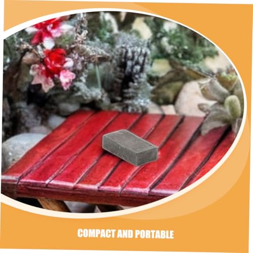 ORFOFE 200 Stück Maßstab Realistische Mini Steine für DIY Modellbau Puppenhaus Garten Accessoires Detailgetreue Landschaftsgestaltung Vielseitig für Miniaturgärten und Dioramen von ORFOFE