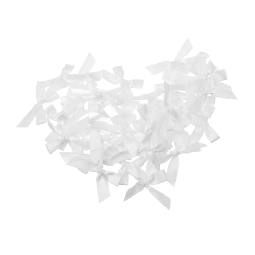 ORFOFE 200 Stück Mini Satinband Schleifen Weiß Fertigschleifen für Geschenkverpackung Hochzeit Geburtstag Weihnachtsdeko DIY Bastelverzierung ORFOFE 200 Stück Mini Satinband Schleifen Weiß Fertigschleifen für Geschenkverpackung Hochzeit Geburtstag Weihnachtsdeko DIY Bastelverzierung von ORFOFE