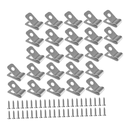 ORFOFE 200Stücke Drahtklemmen für Viehzäune Robust und Anpassbar zur Befestigung von Geschweißtem Draht Metall Einfache Installation und Zuverlässiger Halt ORFOFE 200Stücke Drahtklemmen für Viehzäune Robust und Anpassbar zur Befestigung von Geschweißtem Draht Metall Einfache Installation und Zuverlässiger Halt von ORFOFE