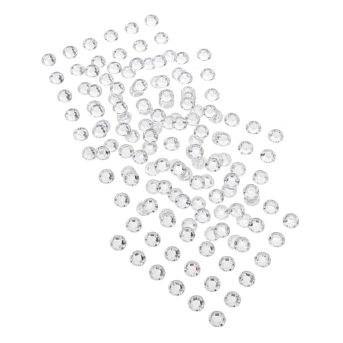 ORFOFE 250 Stück DIY Acryl Kristall Strasssteine Selbstklebend Glitzernde Flache Rhinestones Bastelset für Körper Schmuck und Karten Dekorationen von ORFOFE