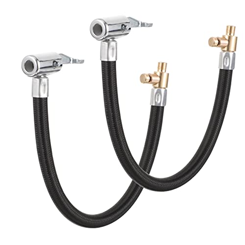 ORFOFE 2Stücke Auto Inflator Verlängerungsschlauch Metall Kompressor Adapter für Effizientes Aufblasen und Entleeren Geeignet für Reifen Boote und Mehr ORFOFE 2Stücke Auto Inflator Verlängerungsschlauch Metall Kompressor Adapter für Effizientes Aufblasen und Entleeren Geeignet für Reifen Boote und Mehr von ORFOFE