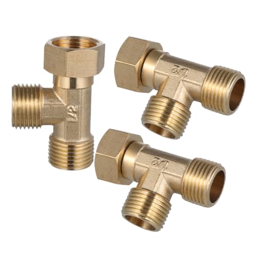 ORFOFE 3 Stück Kupfer T Stück Mit Gewinde Kupferfitting Wasserrohradapter Kupferrohrverbindung Kupferrohr Rohrverbinder Kupferrohr Kupplung ORFOFE 3 Stück Kupfer T Stück Mit Gewinde Kupferfitting Wasserrohradapter Kupferrohrverbindung Kupferrohr Rohrverbinder Kupferrohr Kupplung von ORFOFE