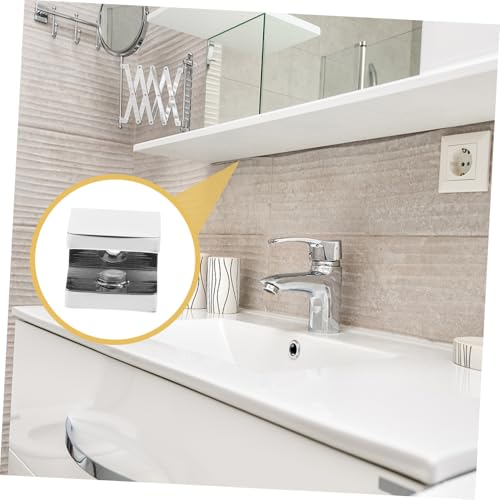 ORFOFE 3 Stück Teiliges Glasklemmen aus Kupfer Verstellbare Rahmenlose Glasregalhalterung für Glas Rostfrei Kratzfest Starke Tragkraft Einfache Montage ohne Bohren Rutsch Beschichtung von ORFOFE