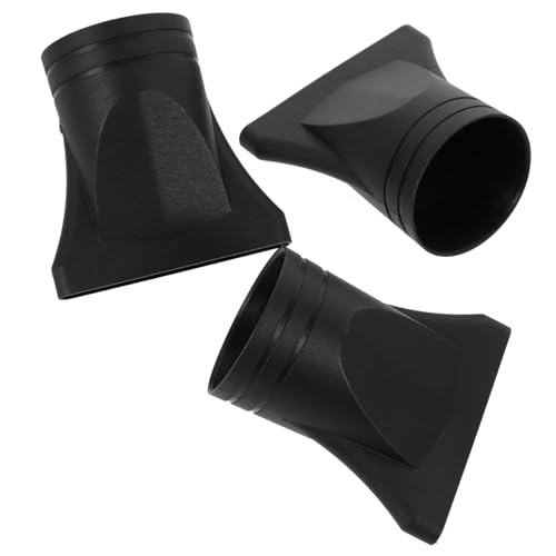 ORFOFE 3 Stück Teiliges Haartrockner Diffusor Aufsatz aus Robustem Kunststoff Passend für Föhn mit Glatter Oberfläche Installieren für Schonendes Styling und Mehr Volumen von ORFOFE