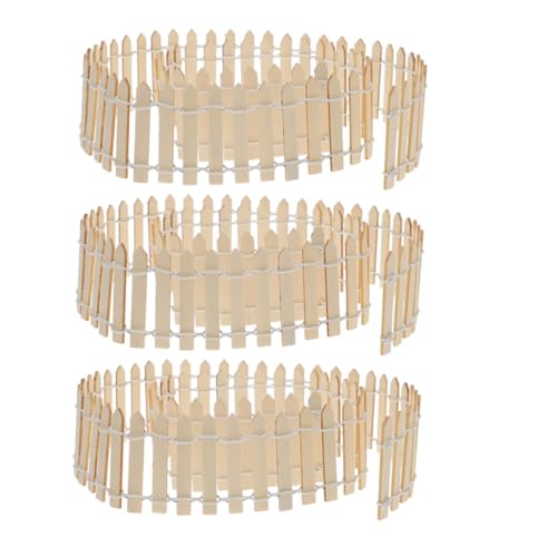 ORFOFE 3 Stück Teiliges Miniatur holzzaun Naturfarbener Picket Zaun Vielseitige Kleine landschaftsdekoration für Feengärten Puppenhäuser Mini gärten Tragbar und Flexibel Einsetzbar ORFOFE 3 Stück Teiliges Miniatur holzzaun Naturfarbener Picket Zaun Vielseitige Kleine landschaftsdekoration für Feengärten Puppenhäuser Mini gärten Tragbar und Flexibel Einsetzbar von ORFOFE