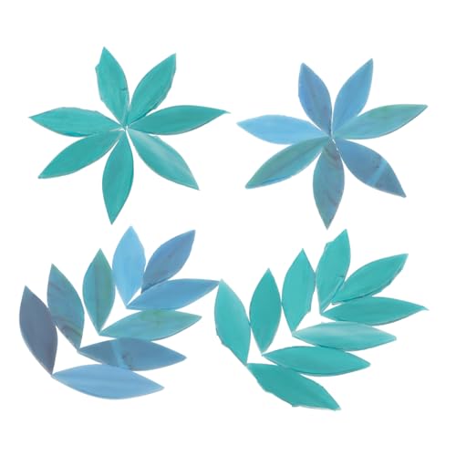 ORFOFE 30 Stück Teiliges Mosaik glasfliesen Blattform Große Bunte Glasstücke aus Robustem Poliertem Material für DIY bastelarbeiten Fensterdekoration und Kreative Handwerksprojekte ORFOFE 30 Stück Teiliges Mosaik glasfliesen Blattform Große Bunte Glasstücke aus Robustem Poliertem Material für DIY bastelarbeiten Fensterdekoration und Kreative Handwerksprojekte von ORFOFE