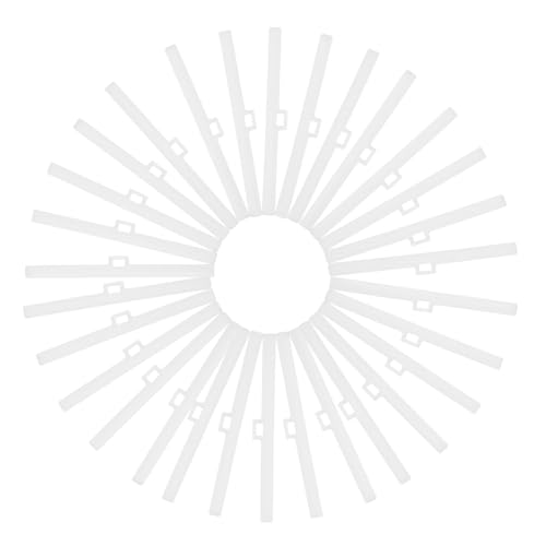 ORFOFE 30 Stück Teiliges Vertikale Jalousien Lamellenhalter Ersatzteile aus Kunststoff Leicht und Kompakt Einfache Installation Kompatibel mit Meisten Vertikalen Lamellenvorhängen ORFOFE 30 Stück Teiliges Vertikale Jalousien Lamellenhalter Ersatzteile aus Kunststoff Leicht und Kompakt Einfache Installation Kompatibel mit Meisten Vertikalen Lamellenvorhängen von ORFOFE