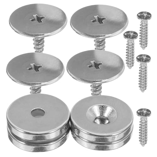 ORFOFE 4 Sätze Magnetische Schranktür verriegelung Rundes Design Schlankes Profil Einfache Montage Starker Halt für Schränke Glas Schiebetüren Inklusive Schrauben Platzsparend ORFOFE 4 Sätze Magnetische Schranktür verriegelung Rundes Design Schlankes Profil Einfache Montage Starker Halt für Schränke Glas Schiebetüren Inklusive Schrauben Platzsparend von ORFOFE