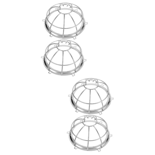 ORFOFE 4 Stck. Feuermelder Schutzkorb aus Robustem Eisen Transparente Abdeckung für Sprinklerschutz Einfache Montage Staub Schmutzabweisend Kompatibel mit Sensoren und Detektoren ORFOFE 4 Stck. Feuermelder Schutzkorb aus Robustem Eisen Transparente Abdeckung für Sprinklerschutz Einfache Montage Staub Schmutzabweisend Kompatibel mit Sensoren und Detektoren von ORFOFE