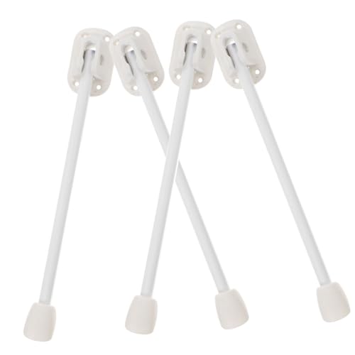 ORFOFE 4 Stück Faltbare Möbelbeine Klapptischbeine aus Stabilem Material für Couchtisch Schreibtisch Esstisch und Camping Einfache Montage Sichere Glatte Oberfläche Vielseitig Verwendbar von ORFOFE