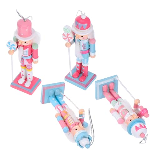 ORFOFE 4 Stück Holz Knacker Figuren Handgefertigt Traditionelle Soldat Deko Für Weihnachtsbaum Tisch Büro Festliche Weihnachtsdekoration ORFOFE 4 Stück Holz Knacker Figuren Handgefertigt Traditionelle Soldat Deko Für Weihnachtsbaum Tisch Büro Festliche Weihnachtsdekoration von ORFOFE