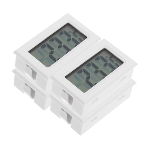 ORFOFE 4 Stück Mini Digitales Thermometer Eingebettet Platzsparend mit Klarer Anzeige für Innenräume Gewächshaus Terrarien und Reptilienhaltung Tragbar und Installieren ORFOFE 4 Stück Mini Digitales Thermometer Eingebettet Platzsparend mit Klarer Anzeige für Innenräume Gewächshaus Terrarien und Reptilienhaltung Tragbar und Installieren von ORFOFE
