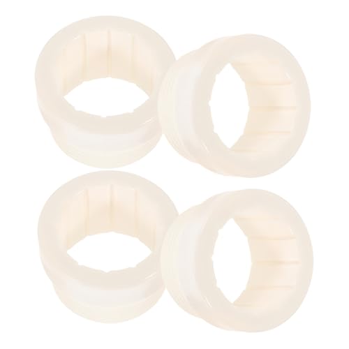 ORFOFE 4 Stück Pool Sonnenschirm Stabilisator Adapter Wetterbeständiger Gewindeeinsatz für Schirmstangen Verbesserte Windresistenz und Starke Stabilität für Terrassen und Außenbereiche von ORFOFE