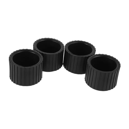 ORFOFE 4 Stück Robuste Gummischutzkappen für Fitnessgeräte rutschfest Stoßdämpfend Passend für Holzfliesen Teppich Bodenschutz für Heim Fitnessstudio ORFOFE 4 Stück Robuste Gummischutzkappen für Fitnessgeräte rutschfest Stoßdämpfend Passend für Holzfliesen Teppich Bodenschutz für Heim Fitnessstudio von ORFOFE